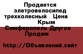 Продается элетровелосипед трехколесный › Цена ­ 40 000 - Крым, Симферополь Другое » Продам   